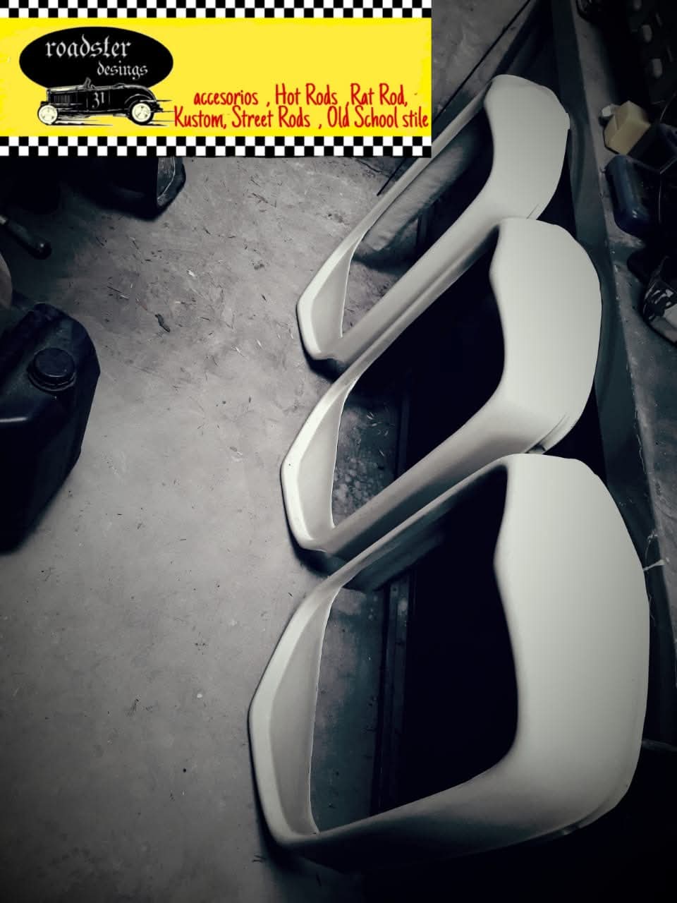 MASCARA Y PARRILLA FORD 1932 - Imagen 1